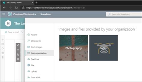 sharepoint office 365|Create an organization assets library .